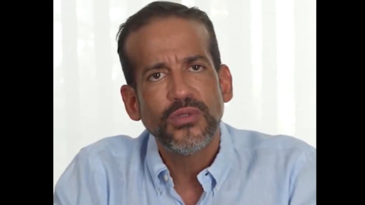 El gobernador de Santa Cruz y candidato a la reelección, Luis Fernando Camacho.