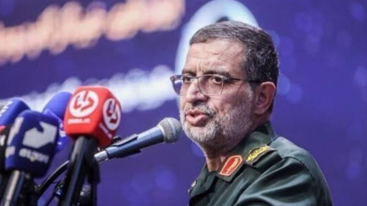 El portavoz de la Guardia Nacional de Irán, Ali Mohamad Naini.