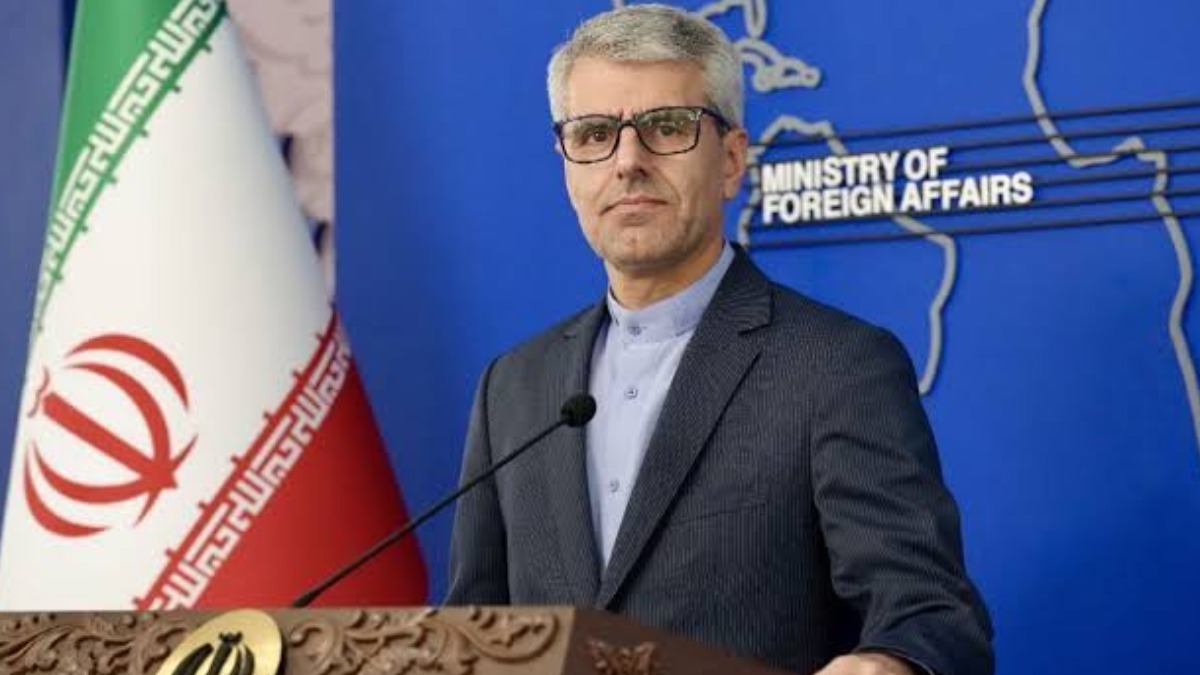 El portavoz del Ministerio de Exteriores, Esmaeil Baqaei.