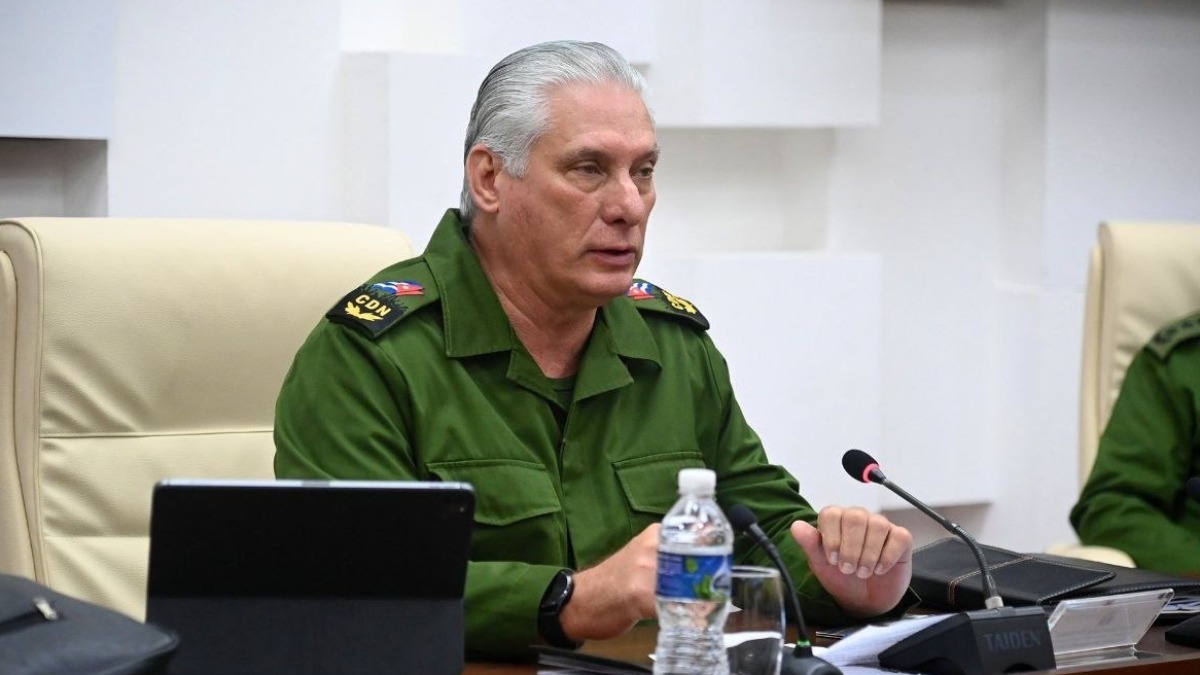 El presidente de Cuba, Miguel Díaz-Canel.