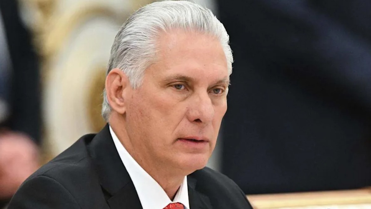 El presidente de Cuba, Miguel Díaz-Canel.