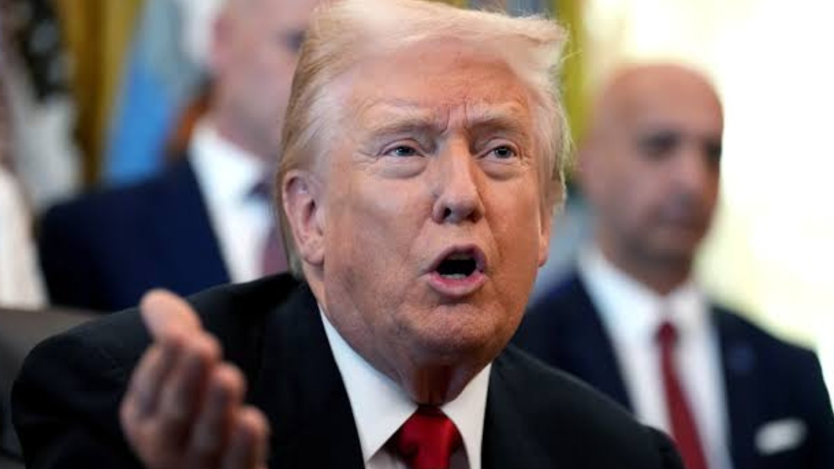 El presidente de Estados Unidos, Donald Trump.