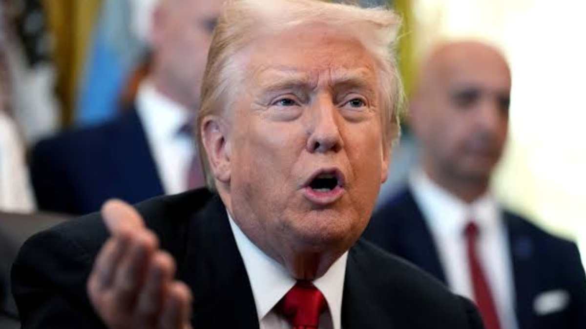 El presidente de Estados Unidos, Donald Trump.