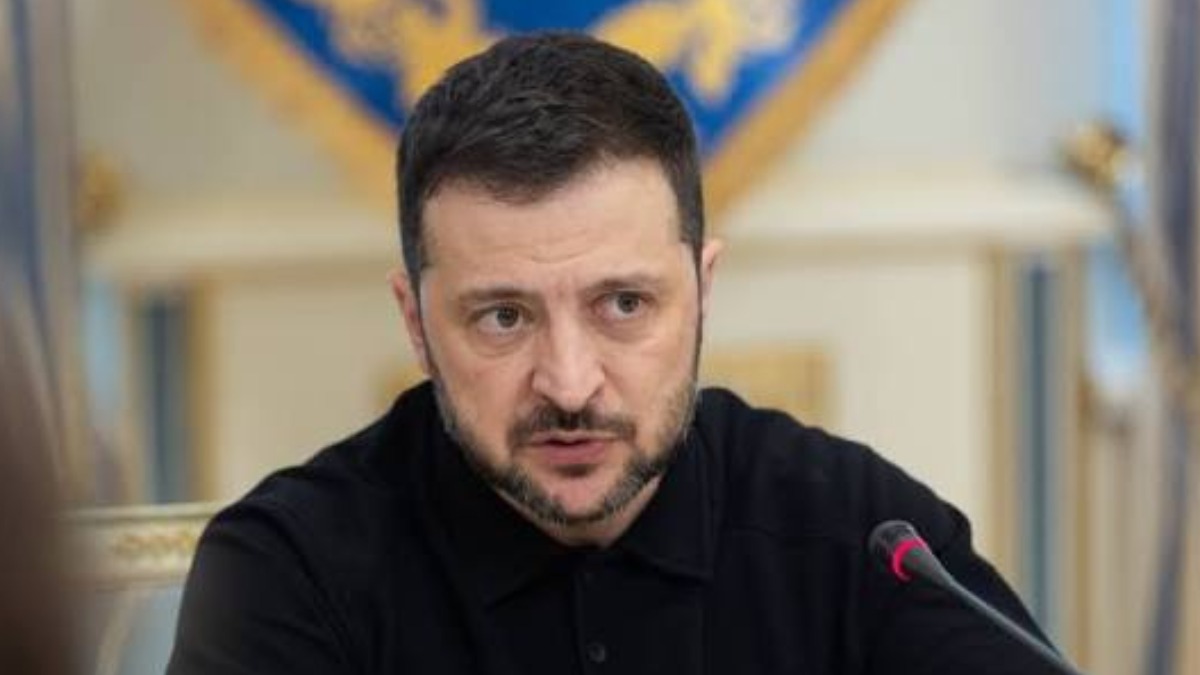 El presidente de Ucrania, Volodimir Zelenski.