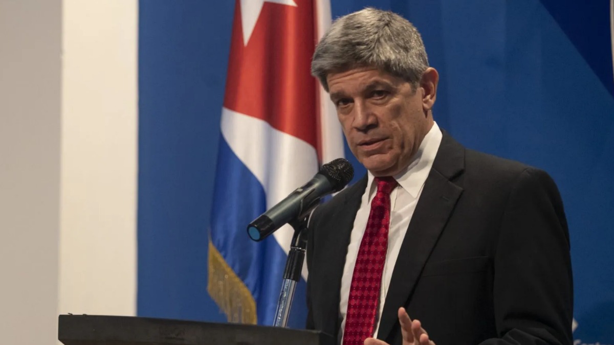 El viceministro de Relaciones Exteriores cubano, Carlos Fernández de Cossio.