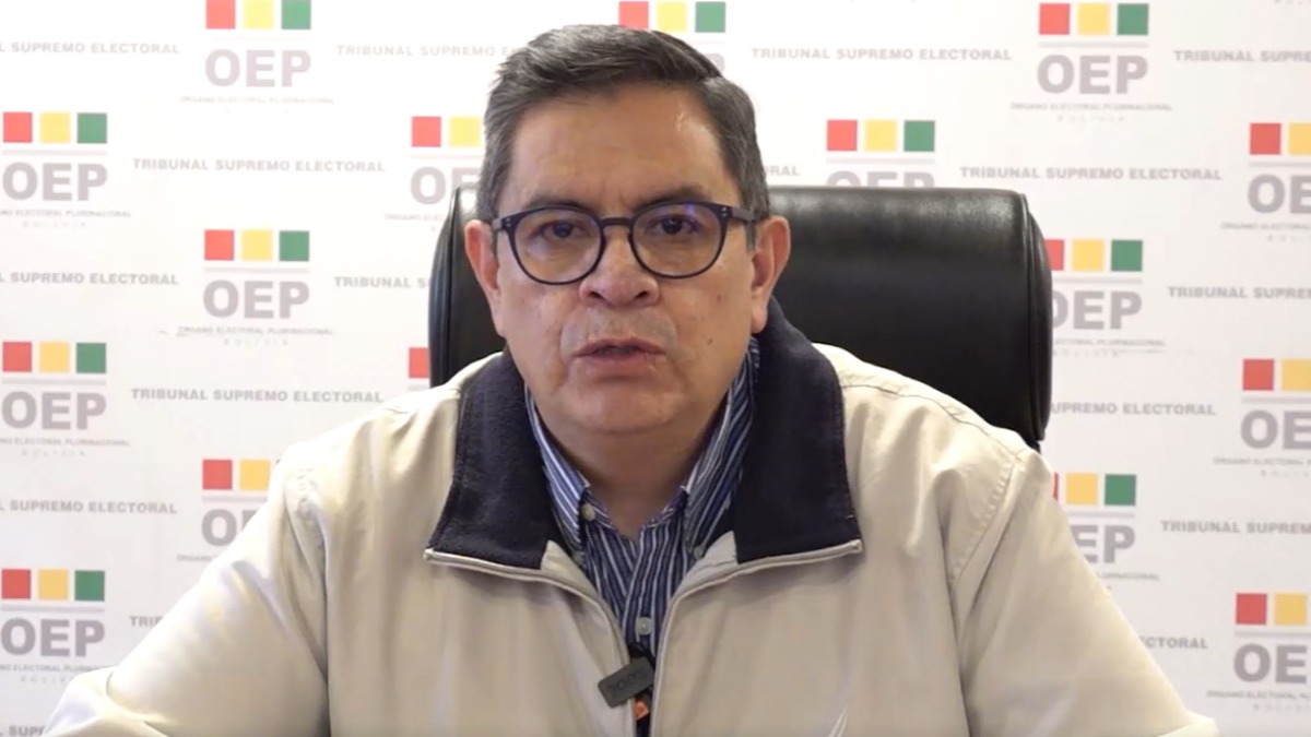 El vocal del TSE Luis Fernando Arteaga.