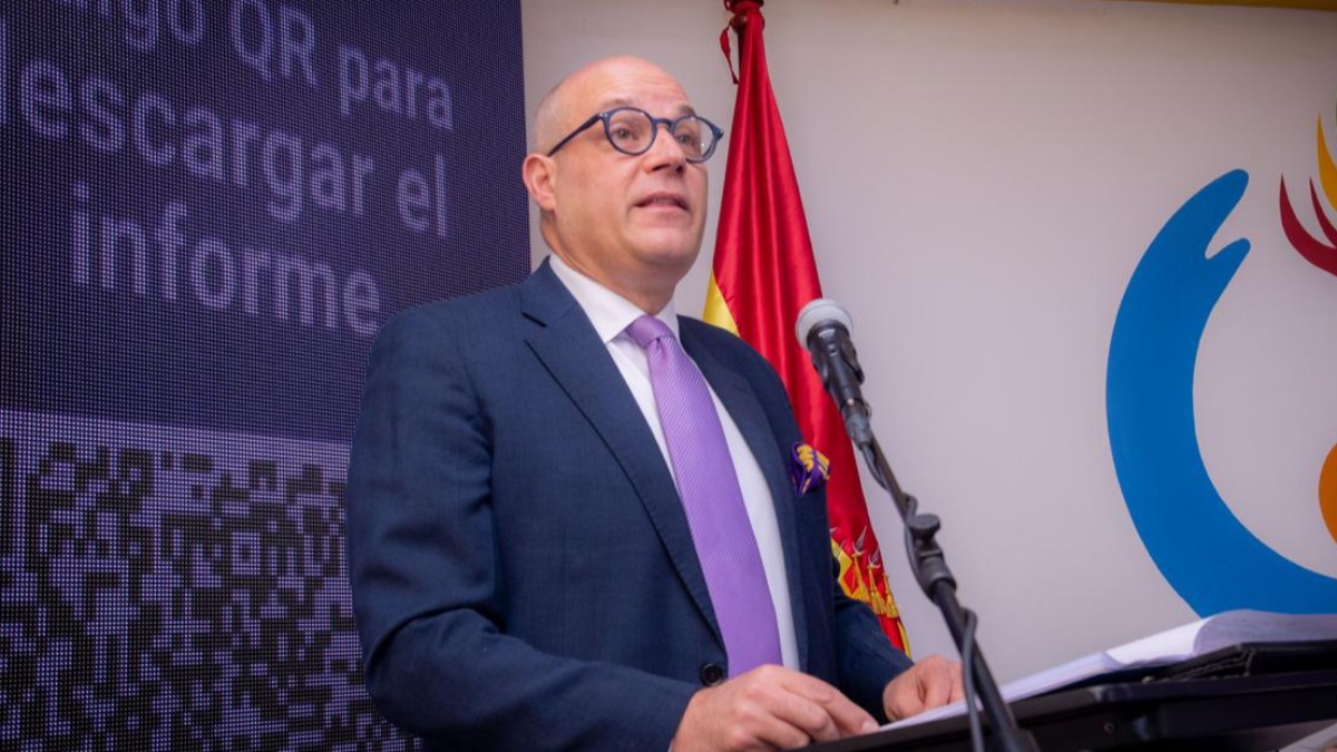 Encargado de negocios a.i. de la Unión Europea en Bolivia, Adolfo Campos. Foto: DP