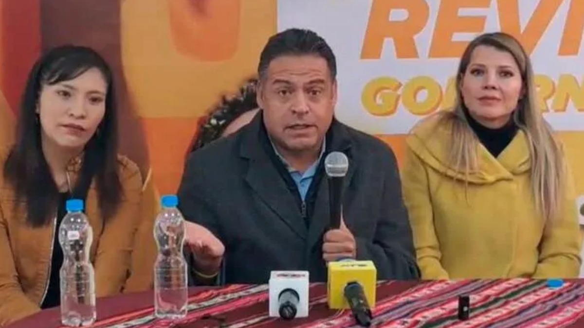 Exalcalde de La Paz, Luis Revilla. Foto: Erbol