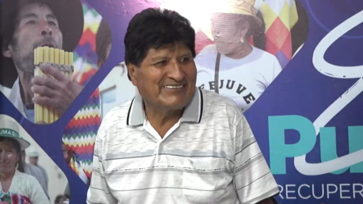 Expresidente Evo Morales. Foto: Captura