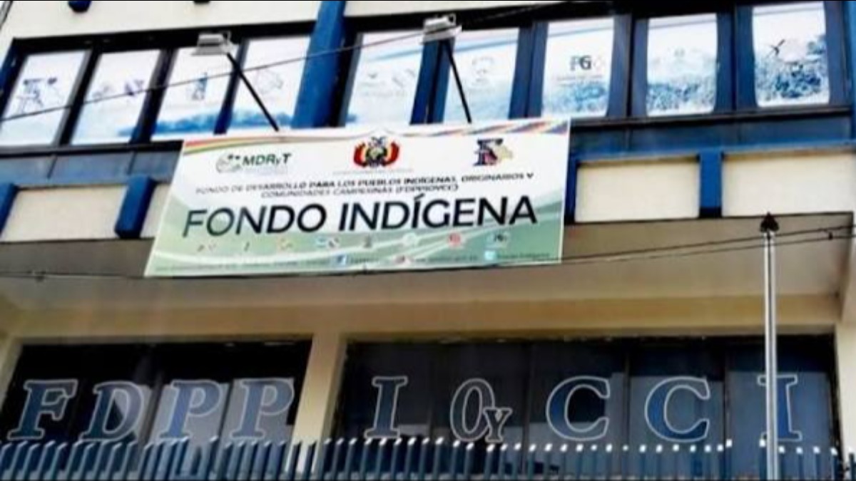 Frontis del exFondo Indígena. Foto: Internet