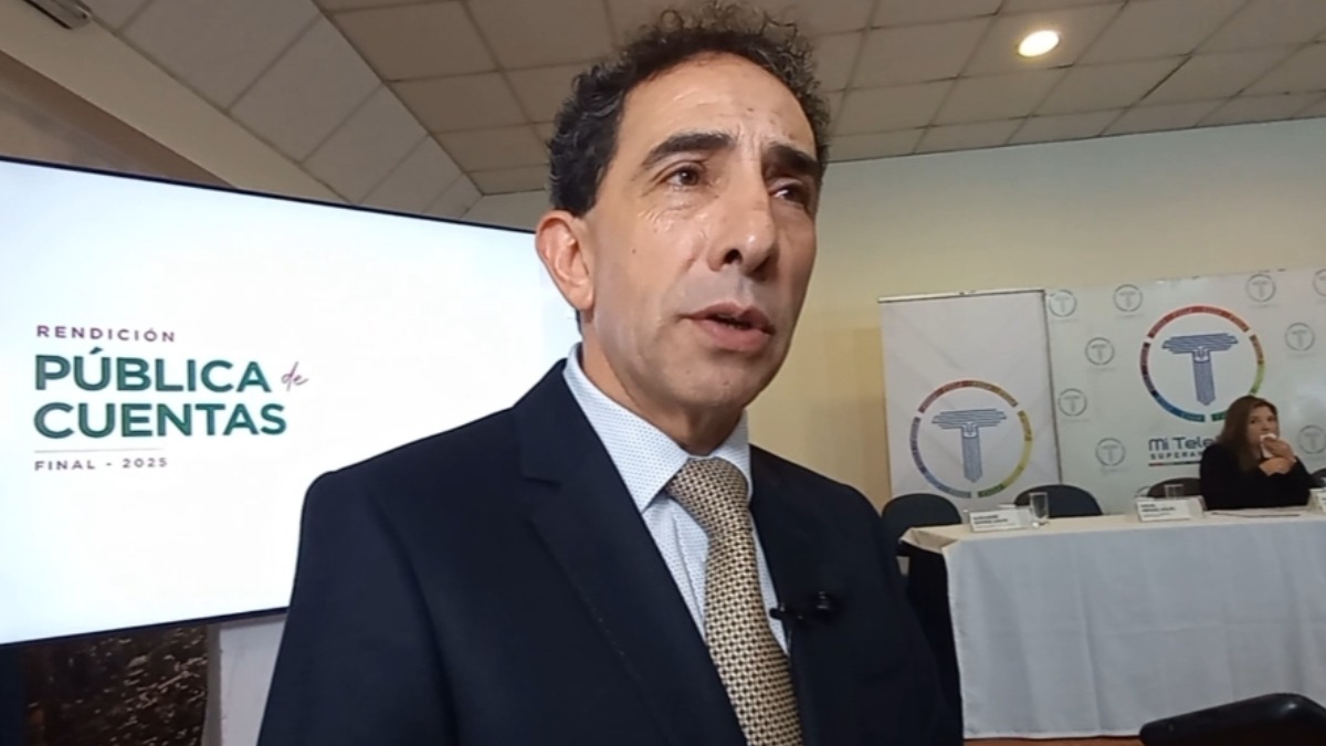 Gerente ejecutivo de Mi Teleférico, Christian Rojas. Foto: ANF