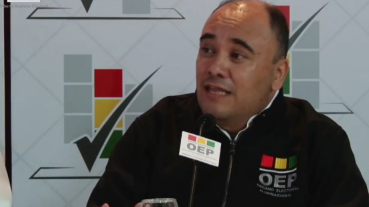 Gustavo Ávila, presidente del TSE.