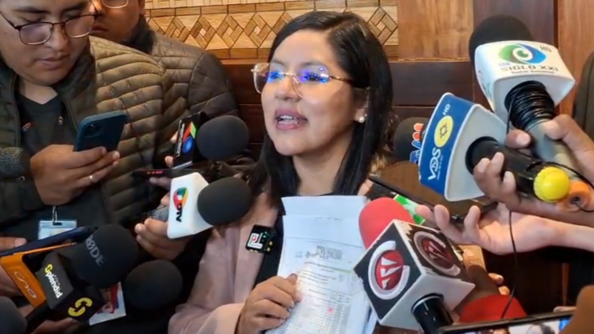 La diputada de Alianza Libre, Lissa Claros. Foto: Captura de video