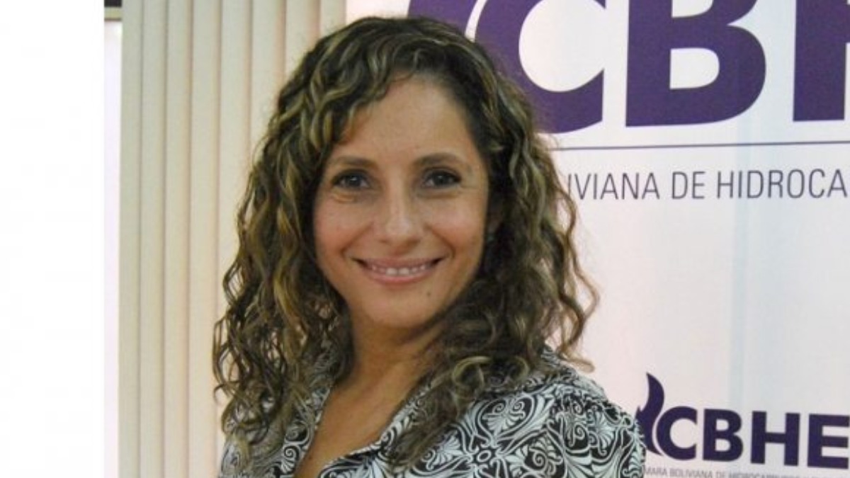 La nueva presidenta de YPFB, Claudia Cronembold.