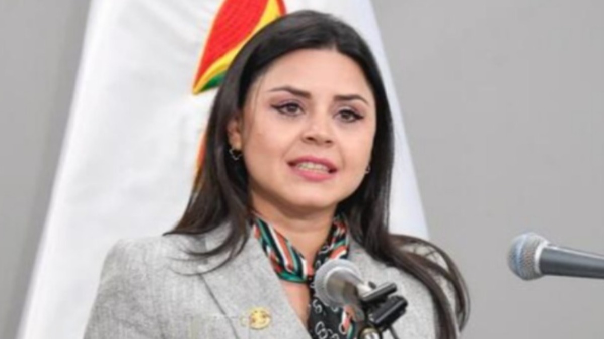 La renunciante vocera presidencial, Carla Faval. Fotografía de Internet.