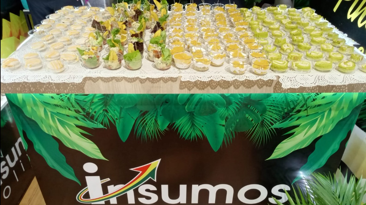 Palmito y piña procesada por las plantas de Insumos Bolivia. Foto: RRSS