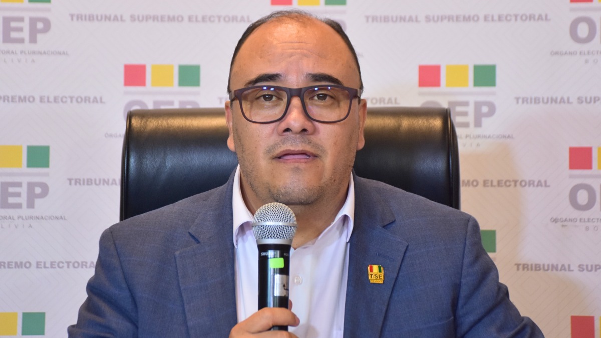 Presidente del TSE, Gustavo Ávila. Foto: TSE