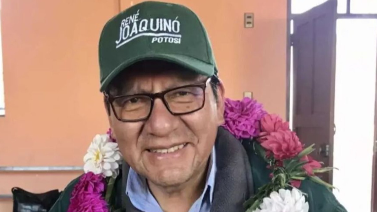 René Joaquino, gobernador electo de Potosí. Fotografía: El Potosí