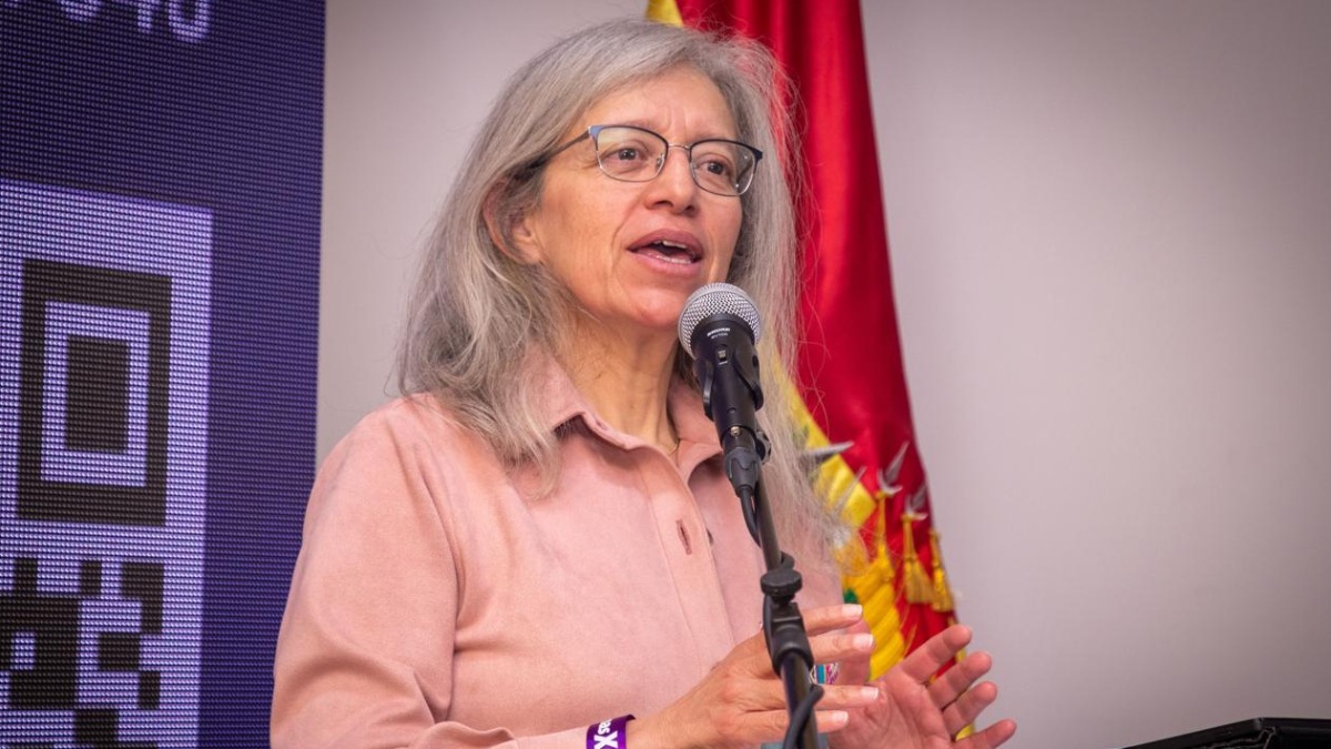 Representante de ONU Mujeres en Bolivia, Nidya Pesántez. Foto: DP