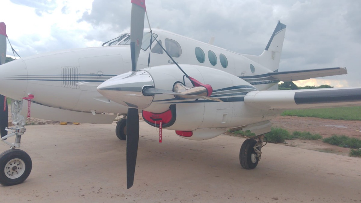 Una de las avionetas secuestradas. Foto: Ernesto Justiniano