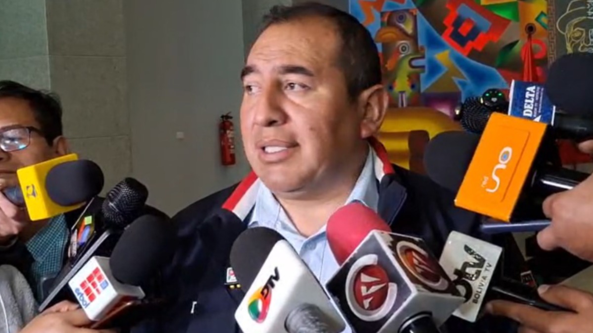 Viceministro de Coordinación Legislativa, Wilson Santamaría. Foto: Captura