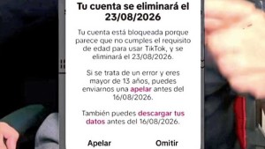 Usuarios de varios países registraron un bloqueo temporal de sus cuentas de TikTok el fin de semana