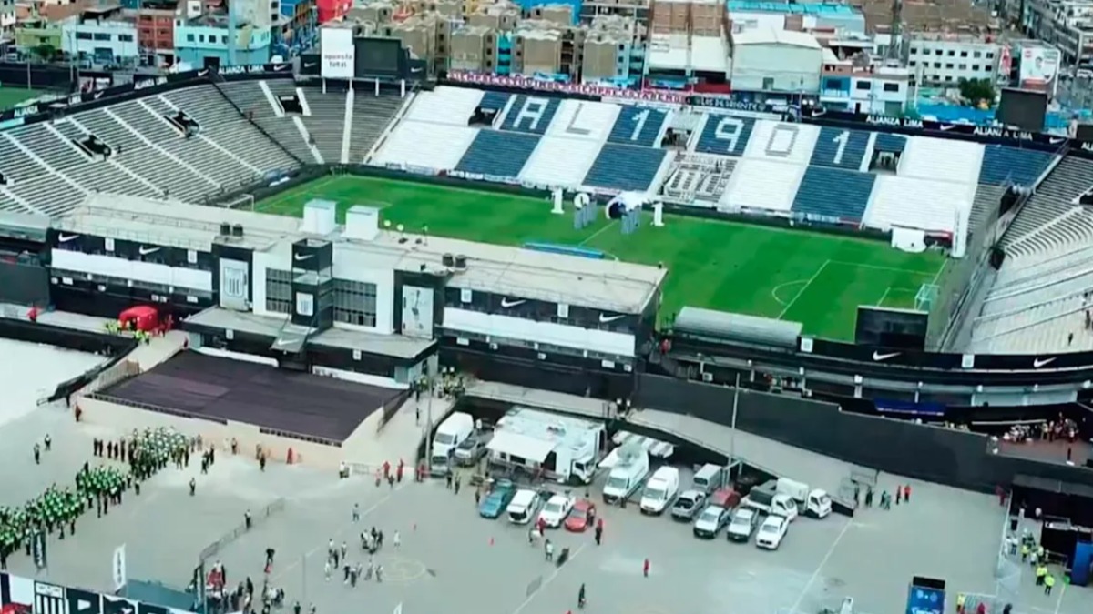 El estadio Alejandro Villanueva de Lima, Perú.