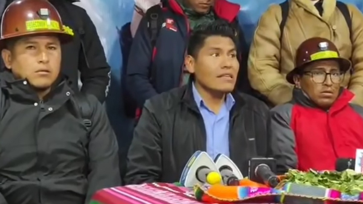 El excandidato de Nueva Generación Patriótica René Yahuasi