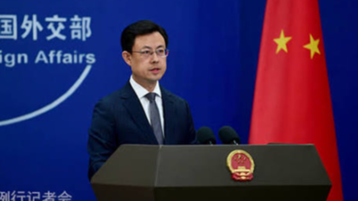 El portavoz del Ministerio de Exteriores chino, Lin Jian.