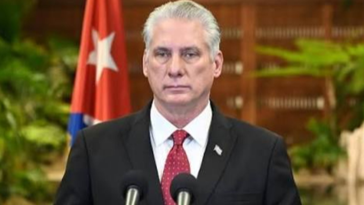 El presidente cubano, Miguel Díaz-Canel.