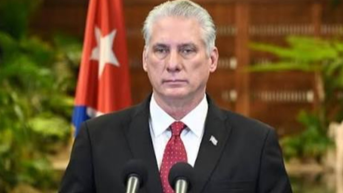 El presidente de Cuba, Miguel Díaz-Canel.
