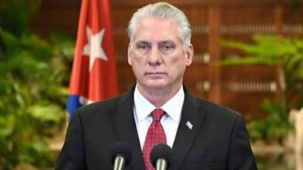 El presidente de Cuba, Miguel Díaz-Canel.