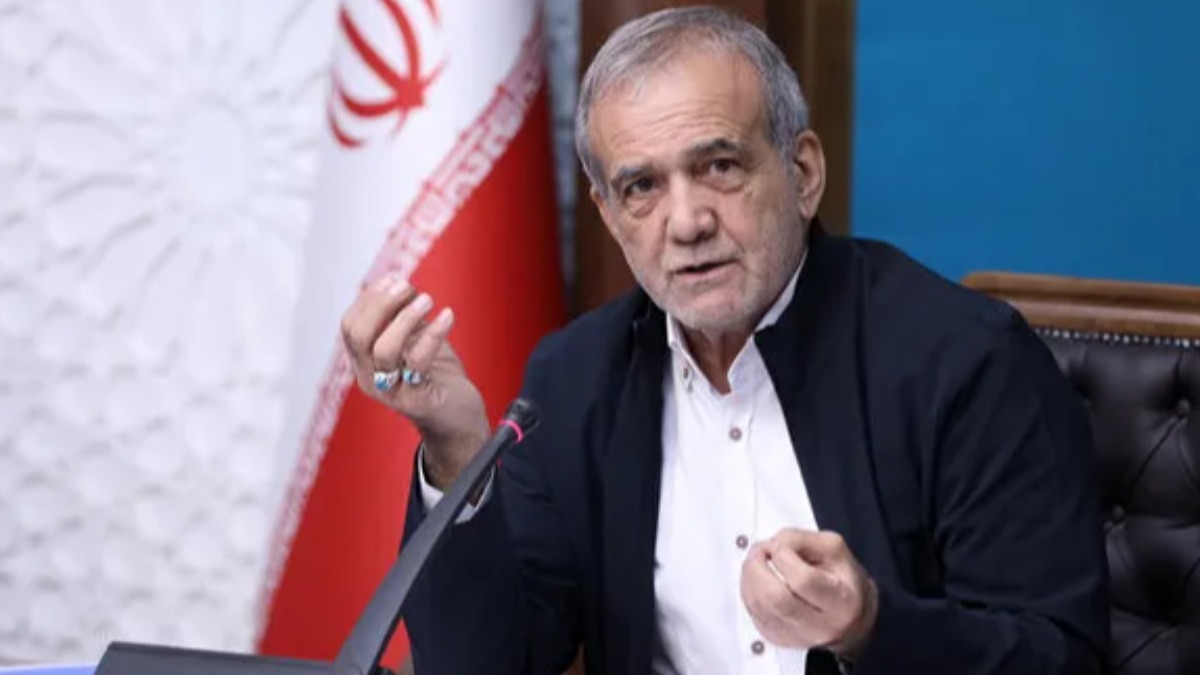 El presidente de Irán, Masud Pezeshkian.