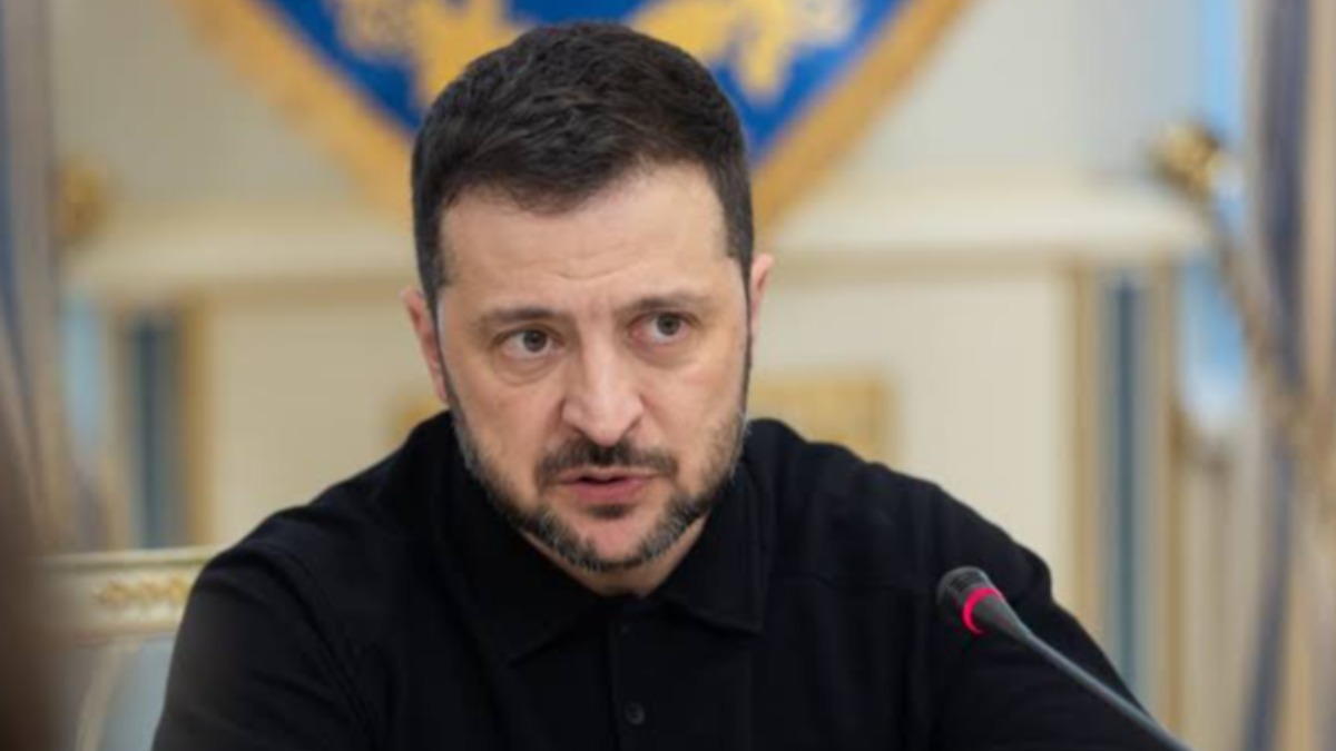 El presidente de Ucrania, Volodimir Zelenski.