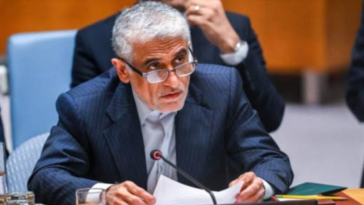 El representante permanente de Irán ante Naciones Unidas, Amir Said Iravani.