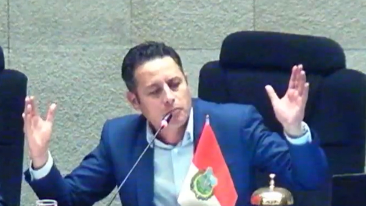 El vicepresidente Edmand Lara