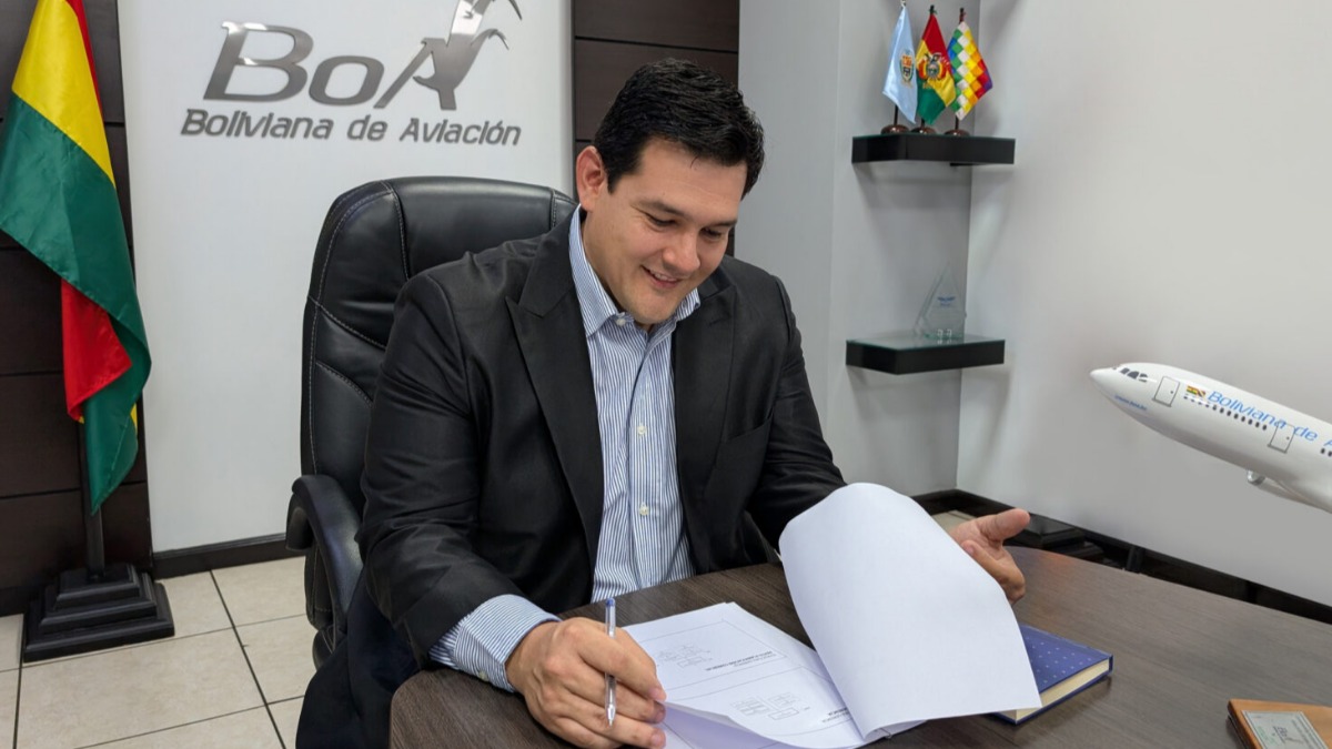 Exgerente de BoA. Foto: Boliviana.