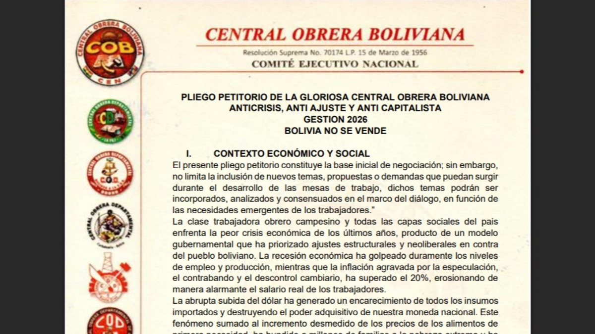 Foto: Captura de documento