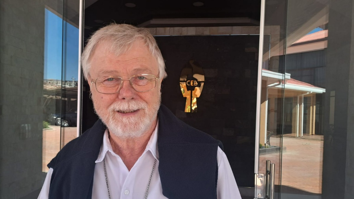Foto. Monseñor Eugenio Coter, Obispo del Vicariato Apostólico de Pando