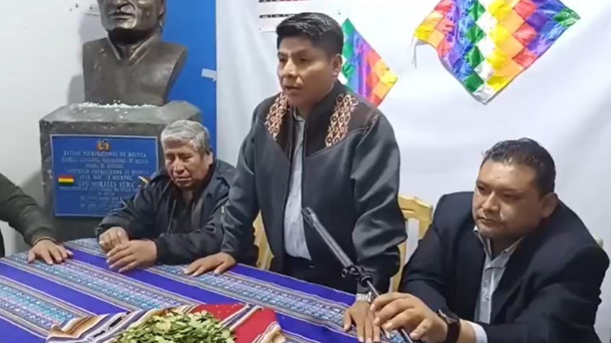 Gobernador electo de Cochabamba, Leonardo Loza. Foto: Captura