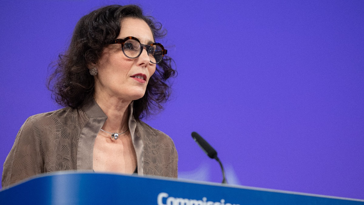 La comisaria europea de Igualdad, Preparación y Gestión de Crisis, Hadja Lahbib.