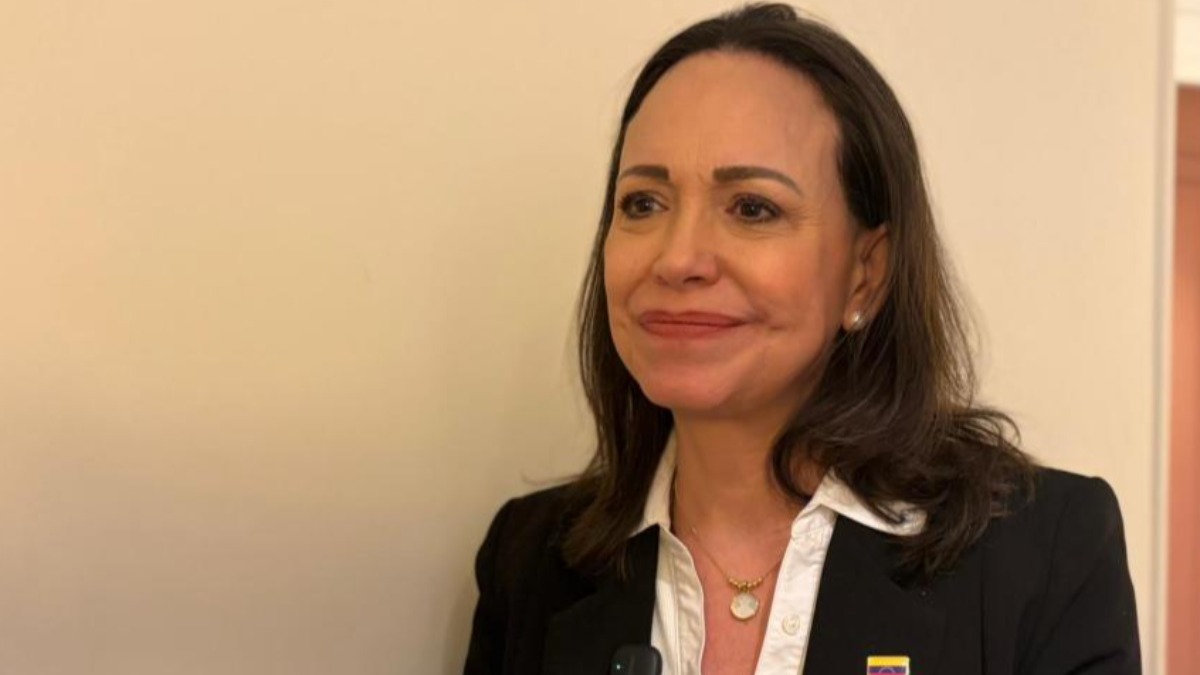 La líder opositora venezolana, María Corina Machado.