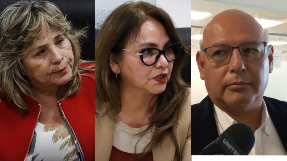 Los exmagistrados autoprorrogados del TSJ declararon ante el comité del Ministerio Público. Foto: ANF