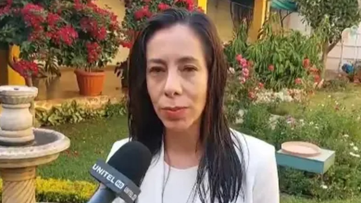 María René Soruco, gobernadora electa de Tarija. Foto: Unitel