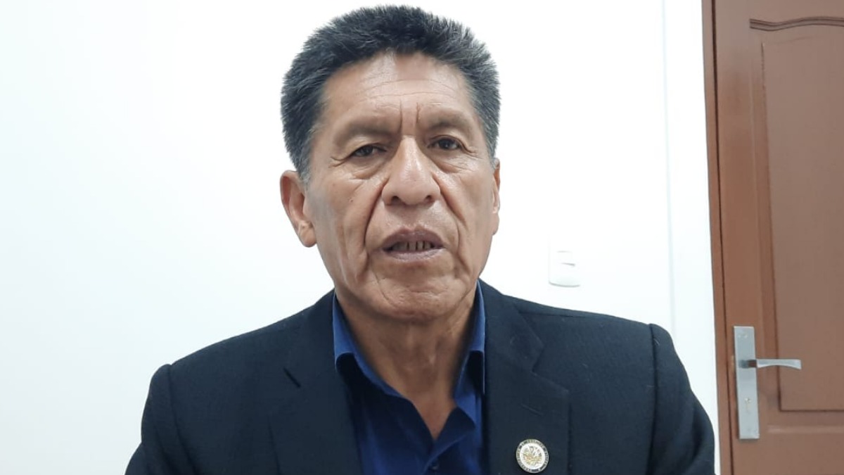 Ministro de Trabajo, Edgar Morales. Foto: ANF