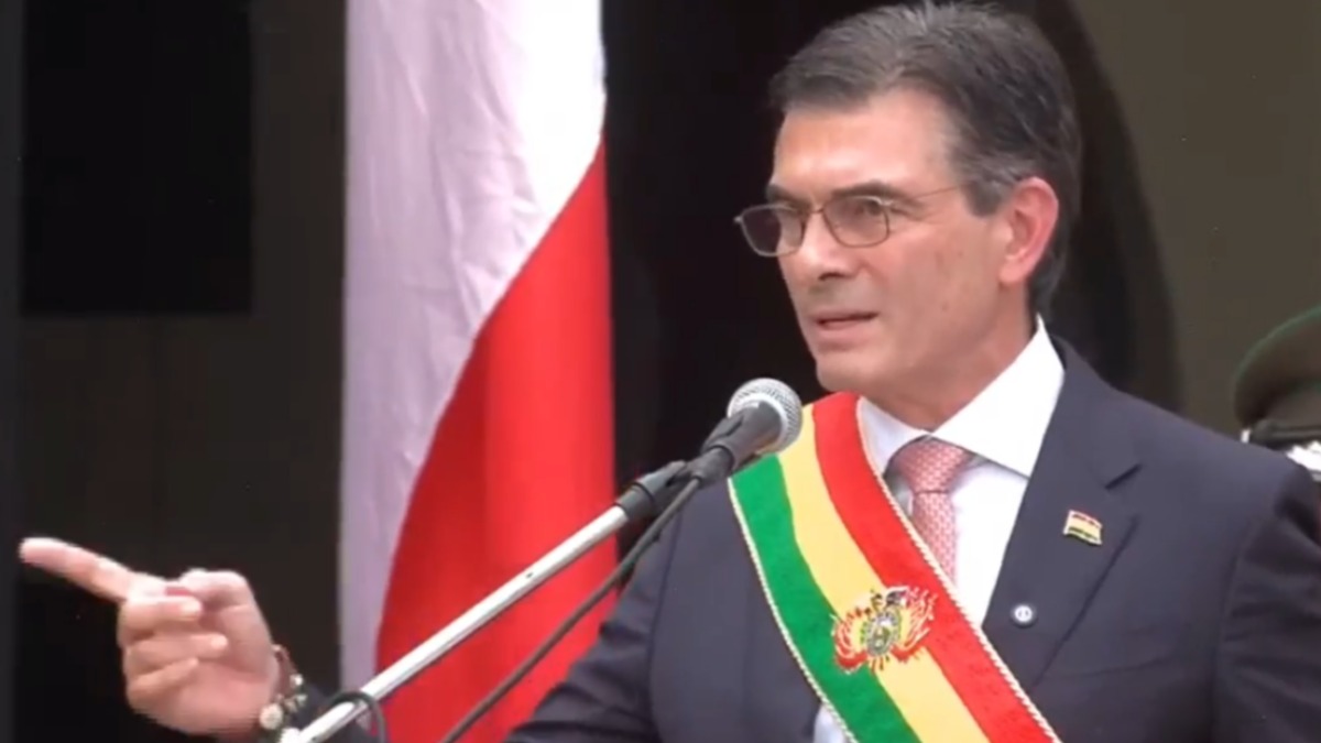 Paz afirma que movilizaciones contra la Ley 157 se basan en desinformación. Foto: Captura de video