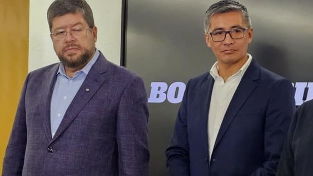 Samuel Doria Medina y José Gabriel Espinoza. Foto: Datapolis