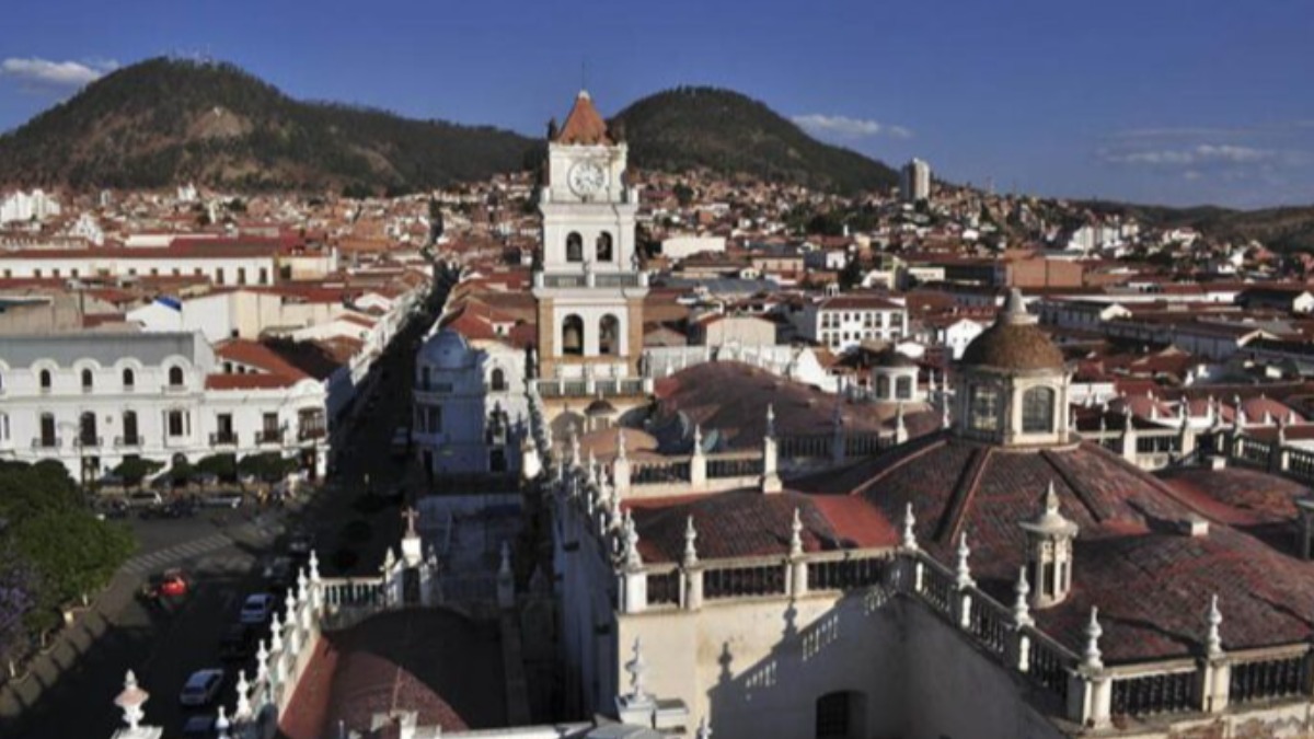 Vista panorámica de Sucre. Foto: RRSS