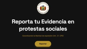 Internet Bolivia advierte que tecnología para reportar protestas amenaza derechos humanos
