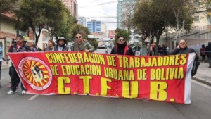Cuatro federaciones del magisterio urbano rechazaron el bono de Bs 2.400 que ofreció el Gobierno